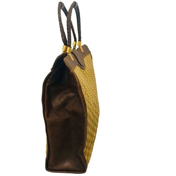 Authentic vintage large canvas Gucci tote - Picture 7 of 15